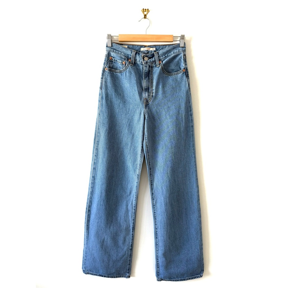 Levi's Light Blue Women's Flare & Wide Leg Jeans - Picture 2 of 11